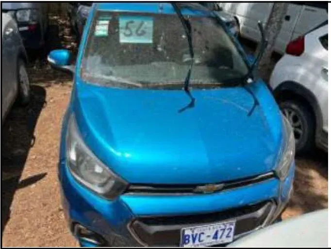 Fotografía 1 de Remate bancario de Chevrolet BEAT LTZ año 2021 2021 (placa BVC472)